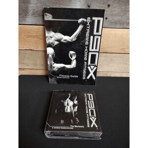 P90X Extreme Home Fitness 12 DVD System + Fitness Guide